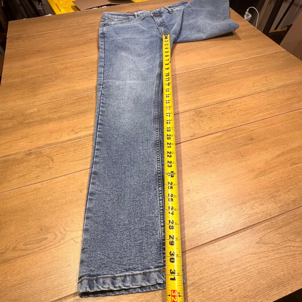 Element Jeans Mens Blue Wash Denim Straight Fit Pants Size‎ 32x32 - Picture 9 of 9